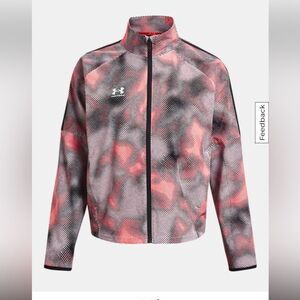 Under Armour Women’s Full Zip Up Challenger Pro Printed Track Jacket